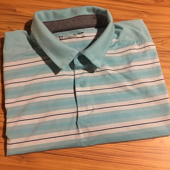 Under Armour Striped polo   - Picture 1 of 5